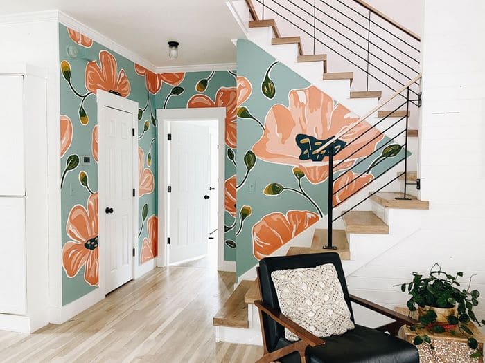 cach-trang-tri-tuong-vach-cau-thang-dep-3